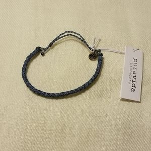 Pura vida Periwinkle Blue braided bracelet